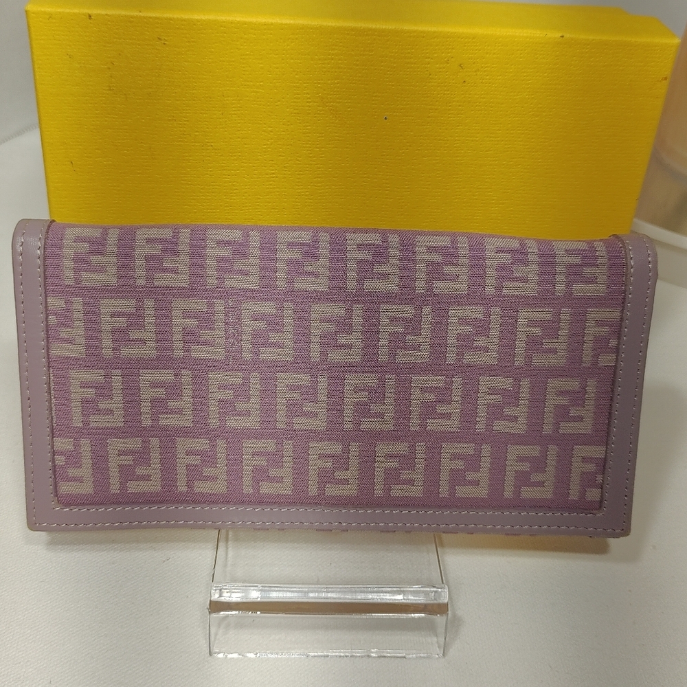 FENDI Zucchino Long Wallet - Picture 3 of 13